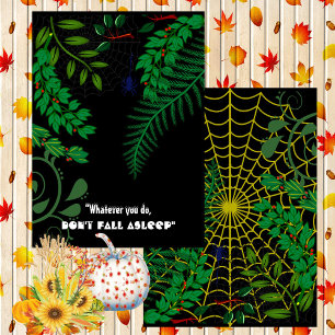 Gory Green Foliage - Diversão de Halloween das Tre