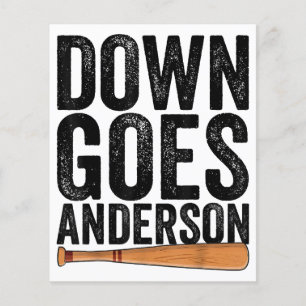 GOSTA ANDERSON FUNNY PRESENTE BASEBALL ANDERSON