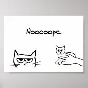 Gostaria o Gato Bravo de um Gatinho? - Poster Dive