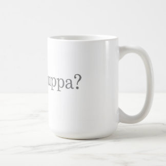 "Goste de um Cuppa?" Caneca