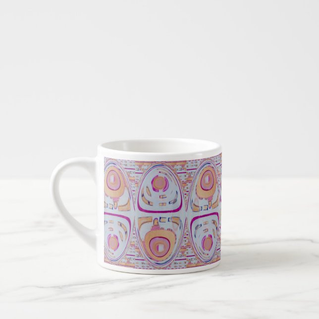 gota do café da caneca de café do pastel do mar do (Esquerda)