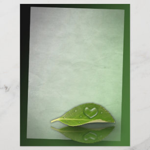 Gota-gota-d'água em forma de coração