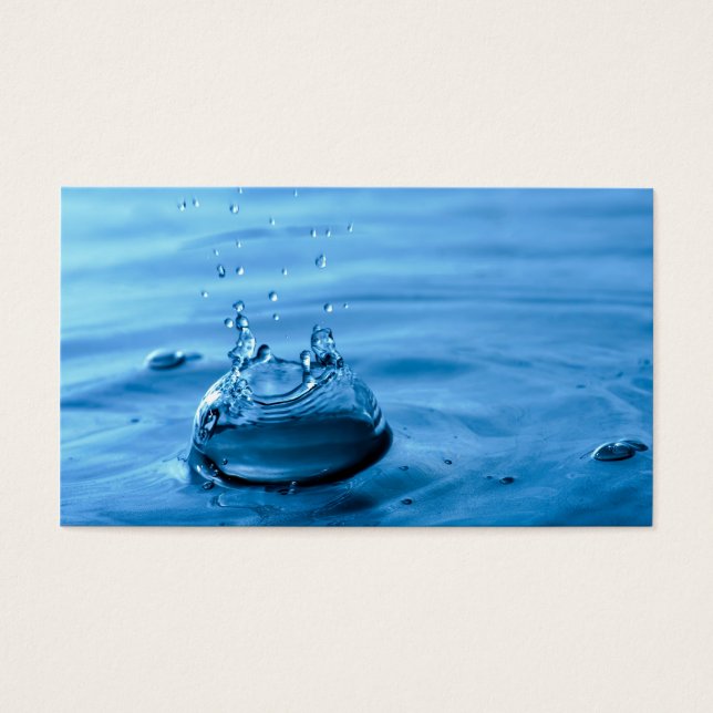 Gotas de água, abrir Abstrato de fundo (Frente)
