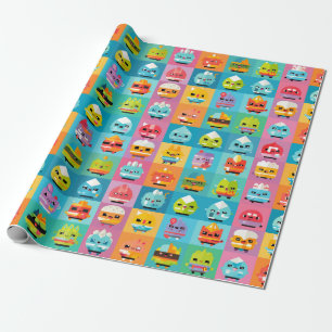 Gotas de goma - Papel de moldagem de presente de N