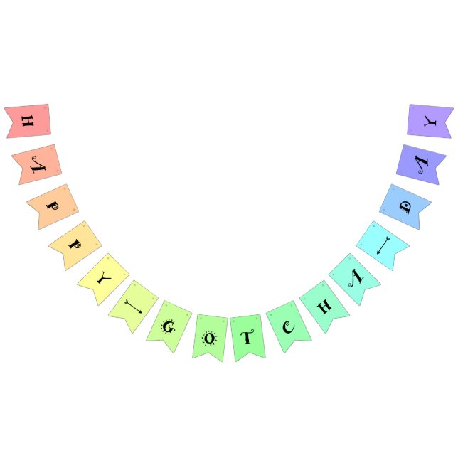 Gotcha bandeira feliz do partido da adopção do dia (Todos)