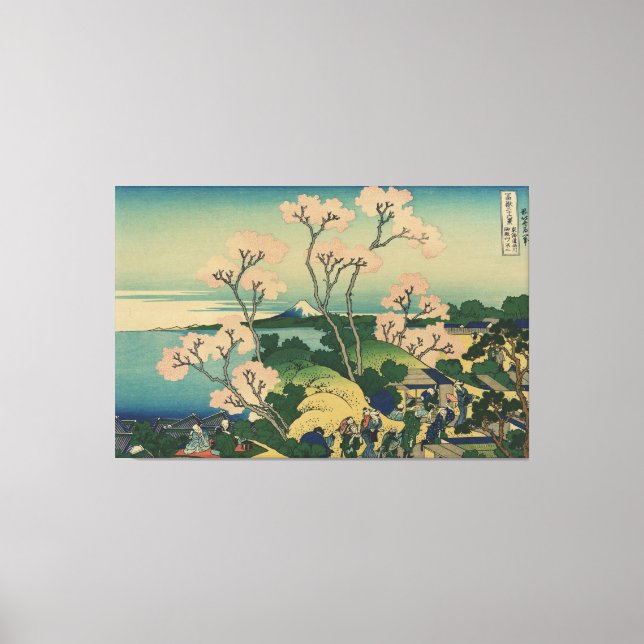 Goten Yama Hill Stretch Canvas Print (Frente)