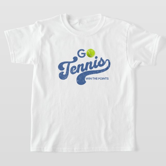 GoTennis em T-Shirts Blue Boy (Postura )