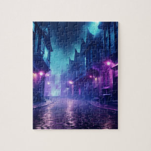 Gotham na quebra-cabeça da meia-noite