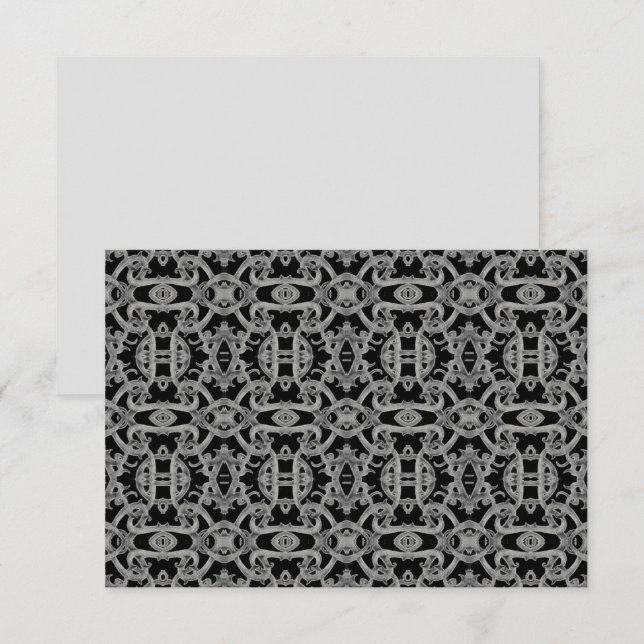 GOTHIC 3.5x5 Cartão Plano / Horizontal (Frente/Verso)