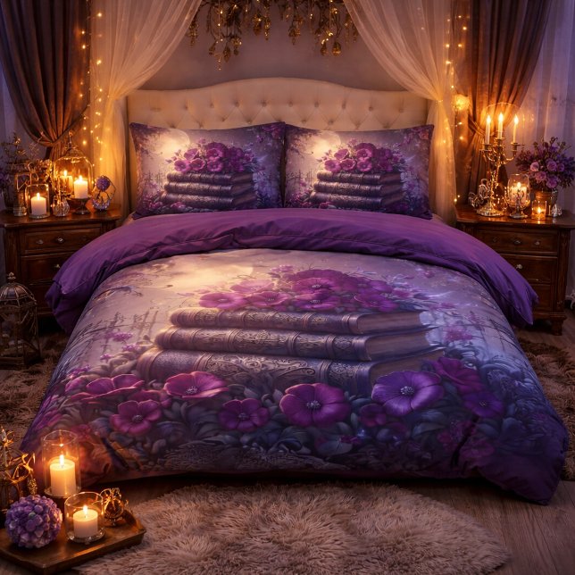 Gothic Book Purple Floral (Criador carregado)