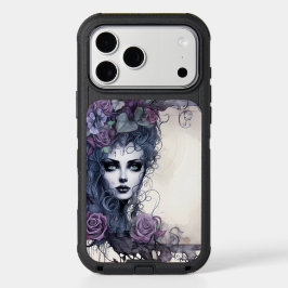 Gothic Rose Queen Phone Case – Dark Floral Gothic 