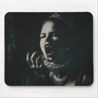Gothic Vampire Queen Mouse Pad – Dark Fantasy Desk