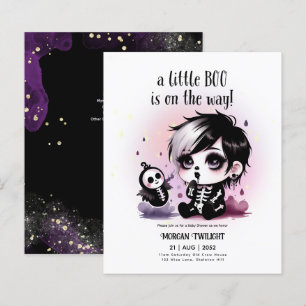 Gótico Baby Boy Ghost Little Boo no Caminho