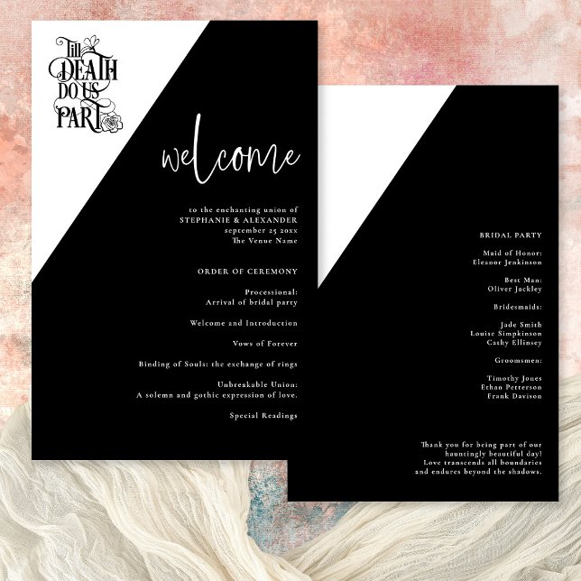 Gótico Orçamental Até Morte Nos Faz Parte Do Progr (Front and back view)