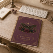Gótico Personalizado Mariposa Noiva Rosas Bordeaux