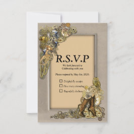 Gótico - RSVP Steampunk - Quadro leve de couro