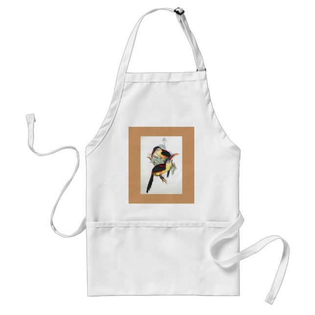 Gould - avental Onda-Com crista de Aracari Toucan (Frente)