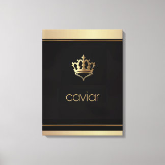 Gourmet Art/Royal Caviar/Stretch Canvas Print