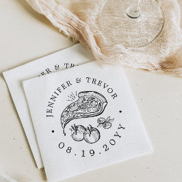 Gourmet Temático de Pizza | Guardanapos