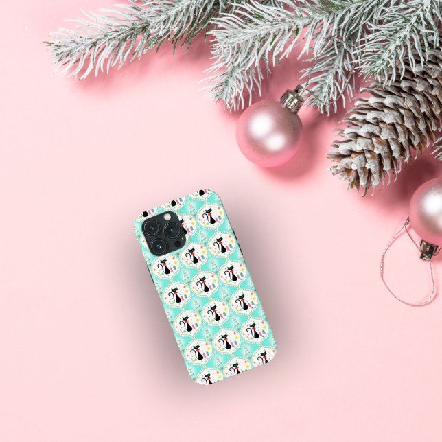 Govão de Gato Siamês Retro Christmas (Criador carregado)