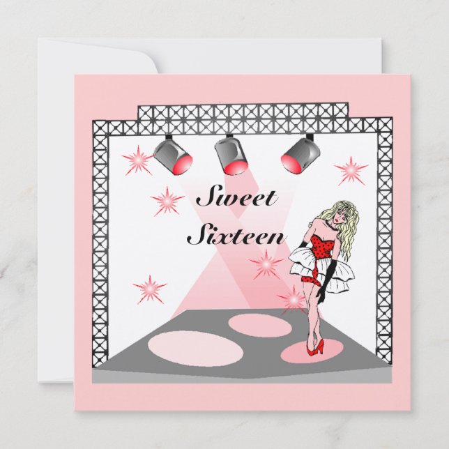 GR8 CONVITE DE FESTAS DO KARAOKE 16 DO DOCE (Frente)