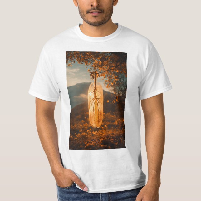 Graça da pena - Designs elegantes para camisetas (Frente)