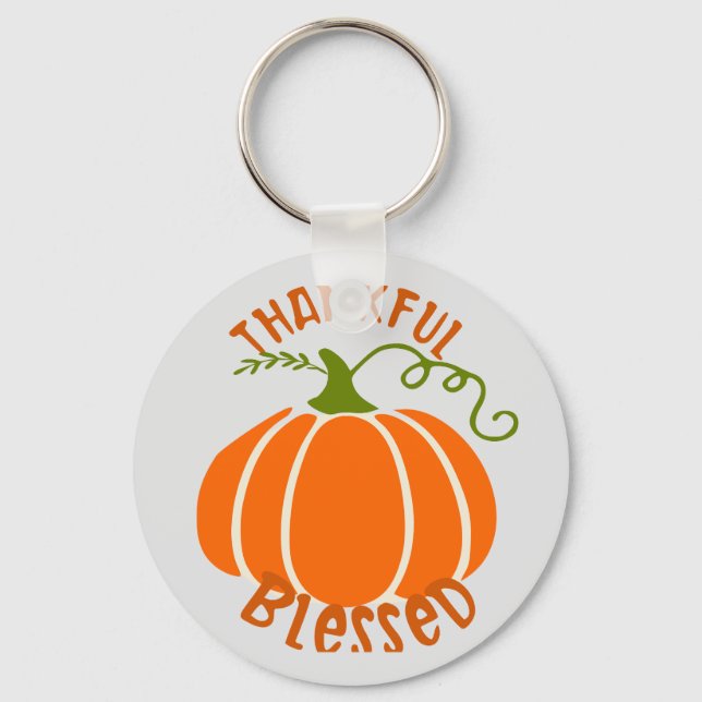 Graças e abençoado: Chaveiro (Frente)