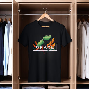 Grace Floral T-Shirt - Arte Natural Elegante
