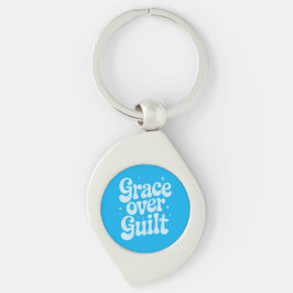 Grace Over Guilt Metal Chaveiro