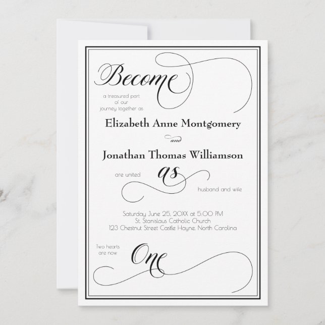 Graceful Torne-se um Casamento Cristão (Frente)