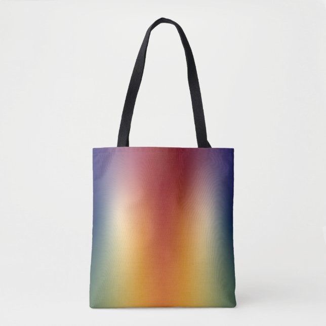 gradiente de forma livre em bolsa tote (Frente)