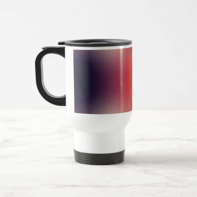gradiente de forma livre em caneca de viagem (Esquerda)