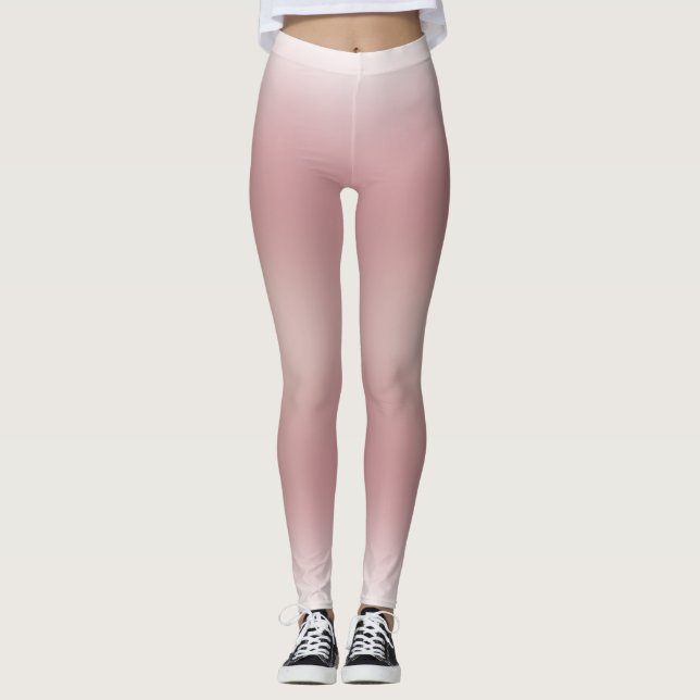 gradiente de forma livre em legging extra grande (Frente)