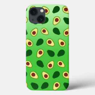 Gradiente de verão da fatia de Kawaii Avocado Cute
