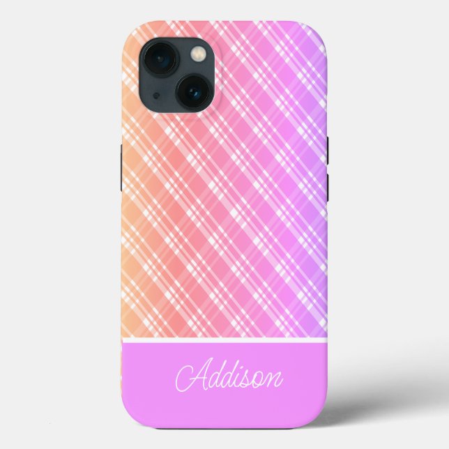 Gradiente Laranja E Roxo (Verso)