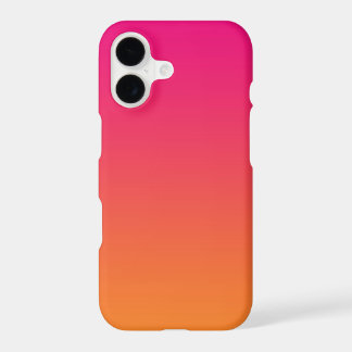 Gradiente Ombre Estético de Rosa para Laranja