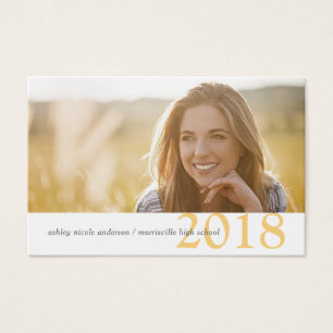 Graduação Cartões Classe Moderna do Ano