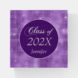 Graduação da Classe do Shimmer Purple Star Elegant