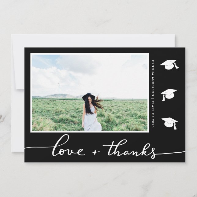 Graduação De Amor E Obrigados, Script De Foto | Br (Frente)
