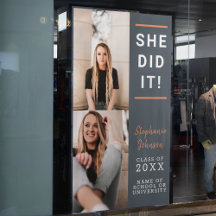 Graduação de Colagem de Fotos Vertical Trendy