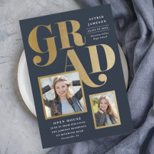 Graduação de Foto Moderna do Tipo 2 em Negrito