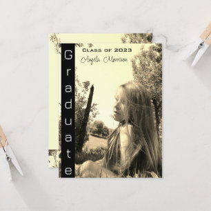 Graduação de Foto Natural de Vintage Moderna