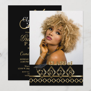 Graduação de Fotos Clássica - Convite 20XX