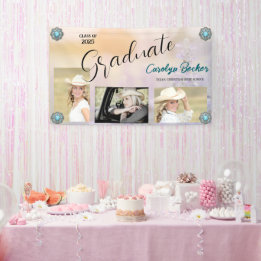 Graduação de Fotos de Cowgirl Ocidental