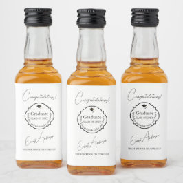 Graduação de Parabéns Formando Modernos Brancos Pr