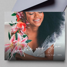 Graduação de Segundo grau de Foto de Modelo único