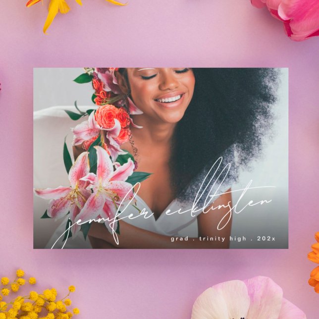 Graduação de Segundo grau de Foto de Modelo único (Criador carregado)