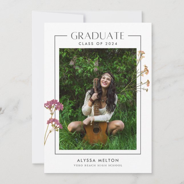 Graduação de Segundo grau de Wildflower Girl (Frente)