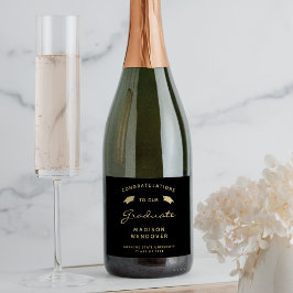 Graduação do Boné de Script Dourado Preto 2024