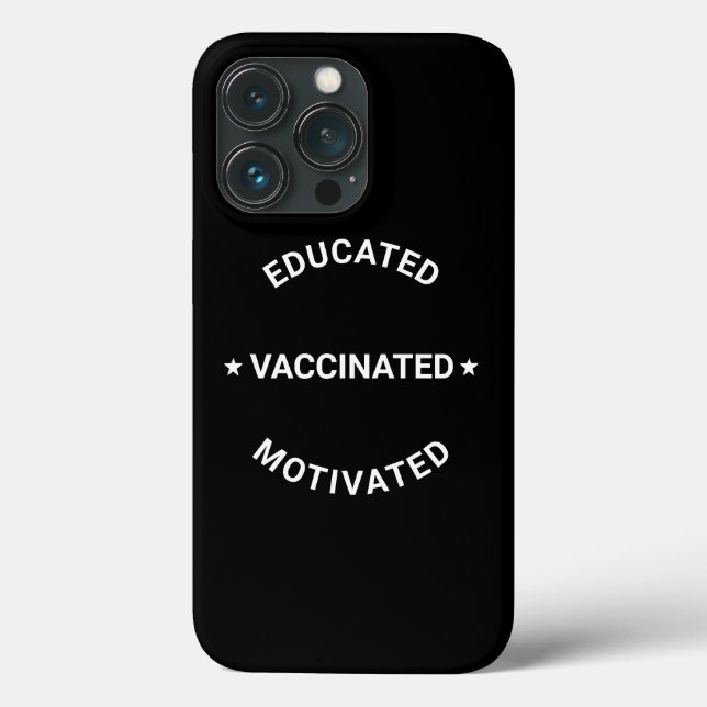Graduação engraçada motivada e vacinada (Verso)